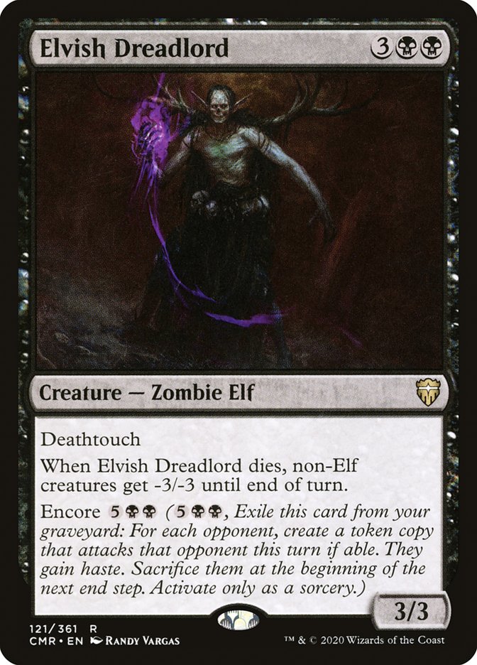 Elvish Dreadlord [Commander Legends] | Silver Goblin