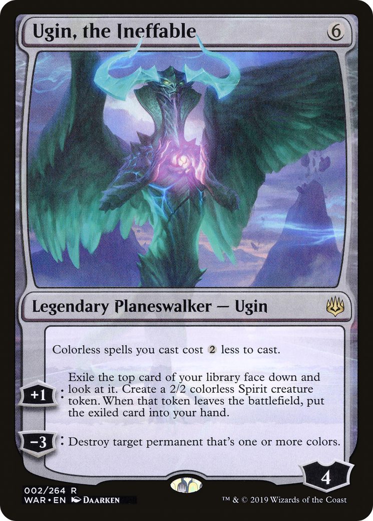 Ugin, the Ineffable [War of the Spark] Foil