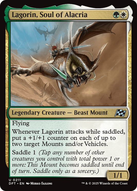 Lagorin, Soul of Alacria Foil (211) - Aetherdrift