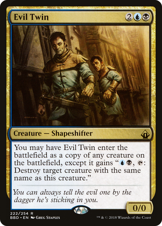 Evil Twin [Battlebond] Foil