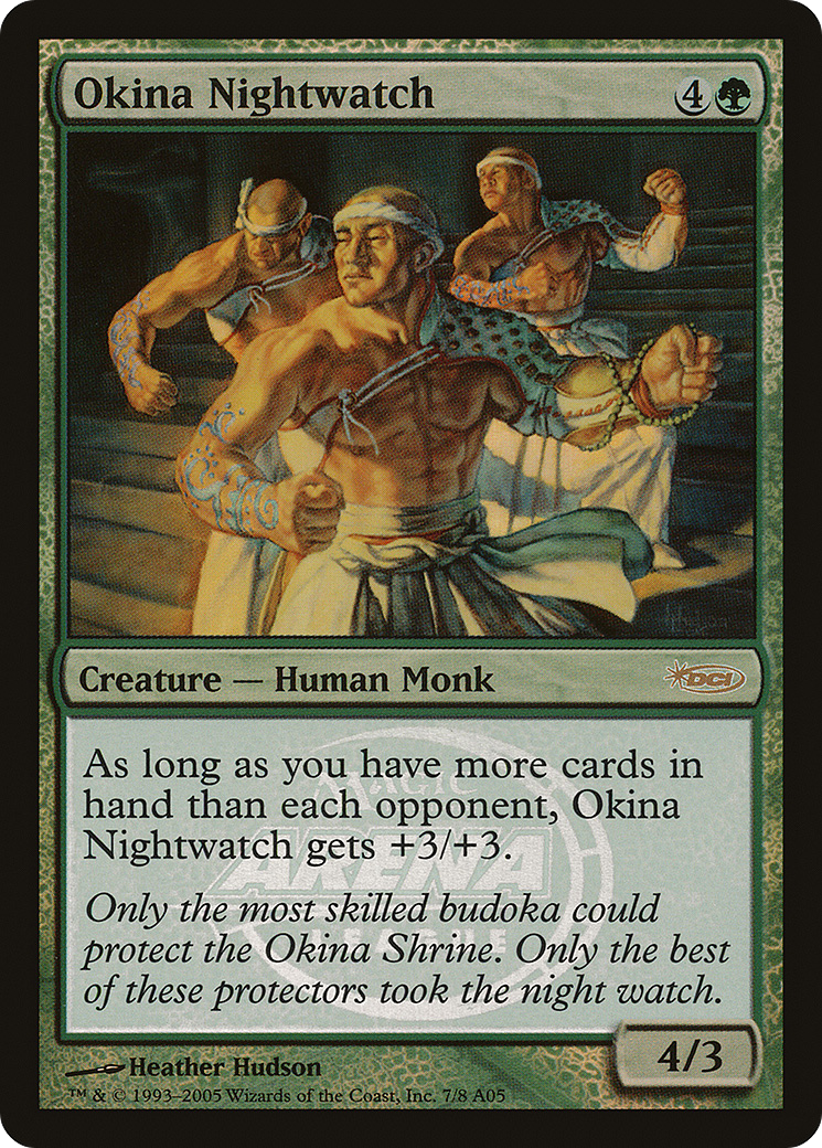 Okina Nightwatch [Arena League 2005] | Silver Goblin