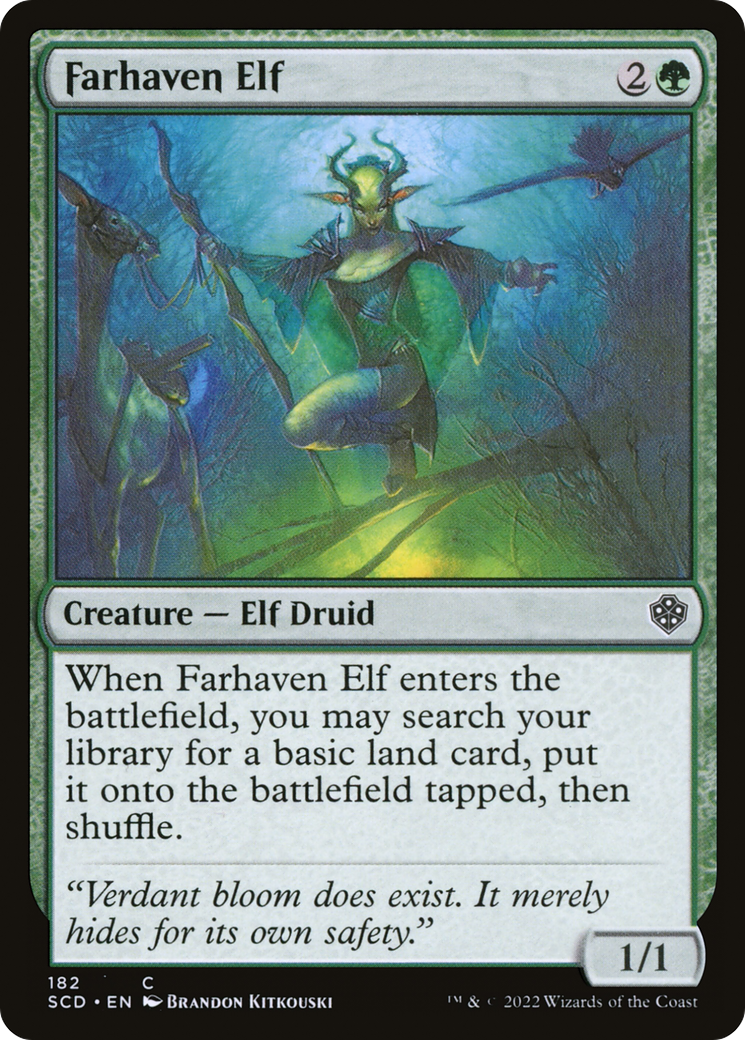 Farhaven Elf [Starter Commander Decks] | Silver Goblin