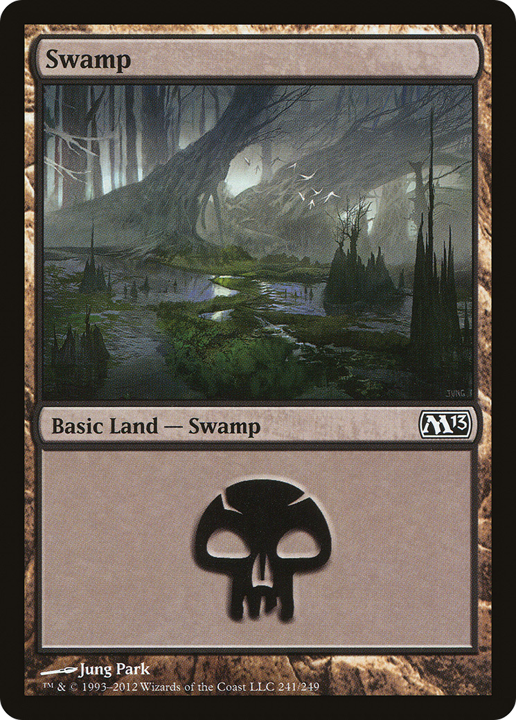 Swamp (241) [Magic 2013] Foil