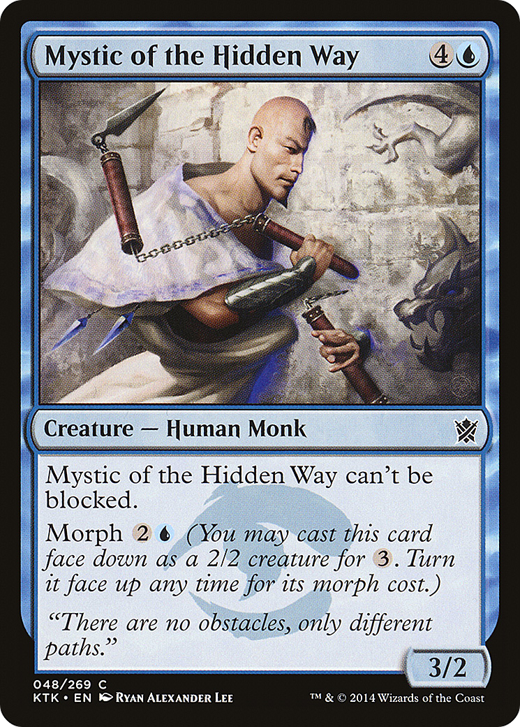 Mystic of the Hidden Way [Khans of Tarkir] Foil