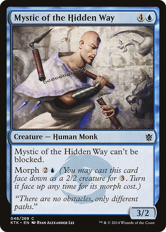 Mystic of the Hidden Way [Khans of Tarkir] Foil