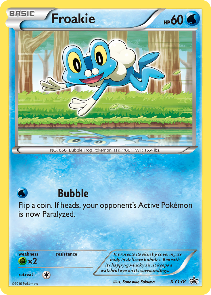 Froakie (XY138) [XY: Black Star Promos] | Silver Goblin