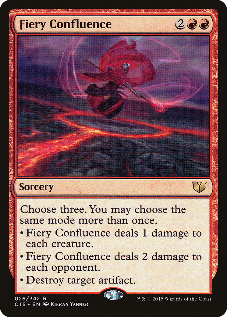 Fiery Confluence [Commander 2015] | Silver Goblin