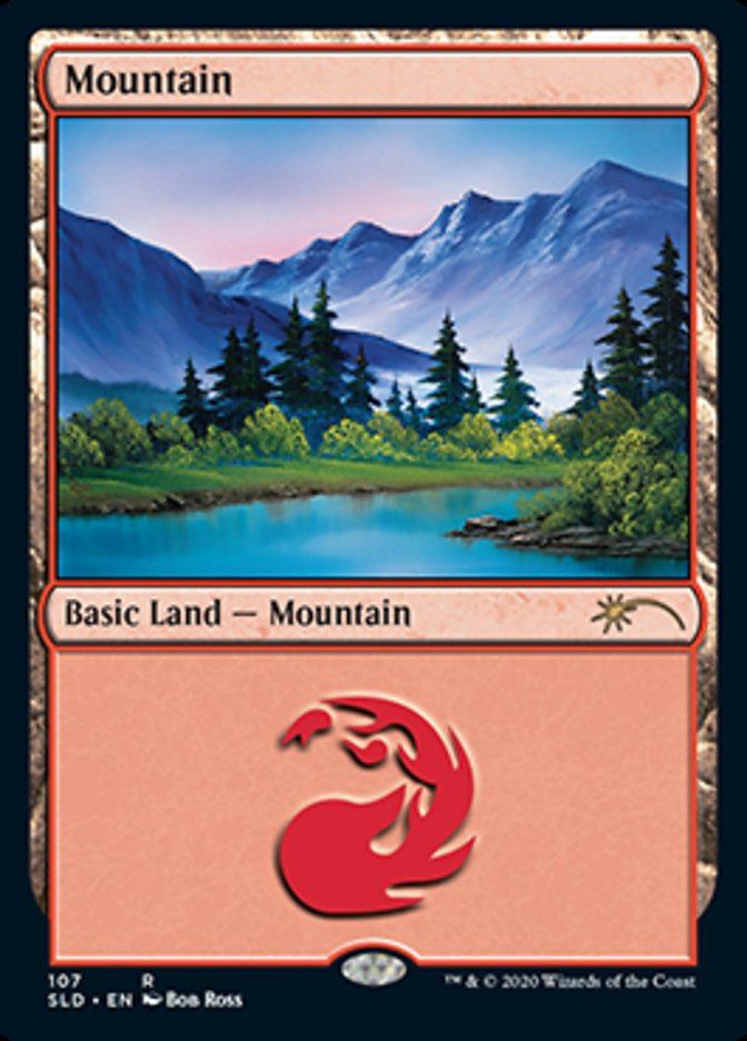 Mountain (107) [Secret Lair Drop Series] | Silver Goblin