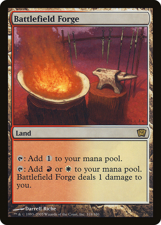 Battlefield Forge (318) Foil - Ninth Edition