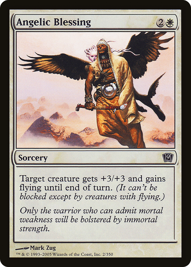 Angelic Blessing (02) Foil - Ninth Edition