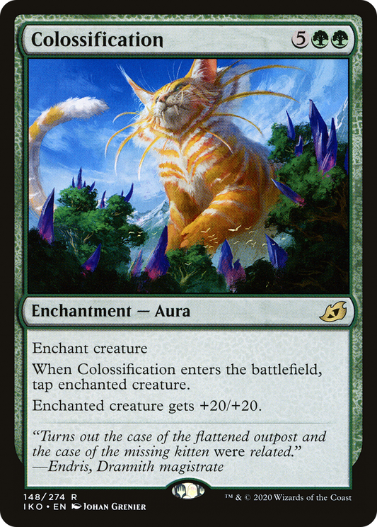 Colossification (148/274) [Ikoria: Lair of Behemoths] Foil