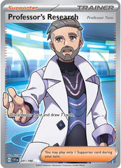 Professor's Research (Professor Turo) (241/198) [Scarlet & Violet: Base Set] | Silver Goblin