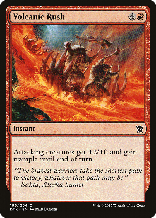 Volcanic Rush [Dragons of Tarkir]