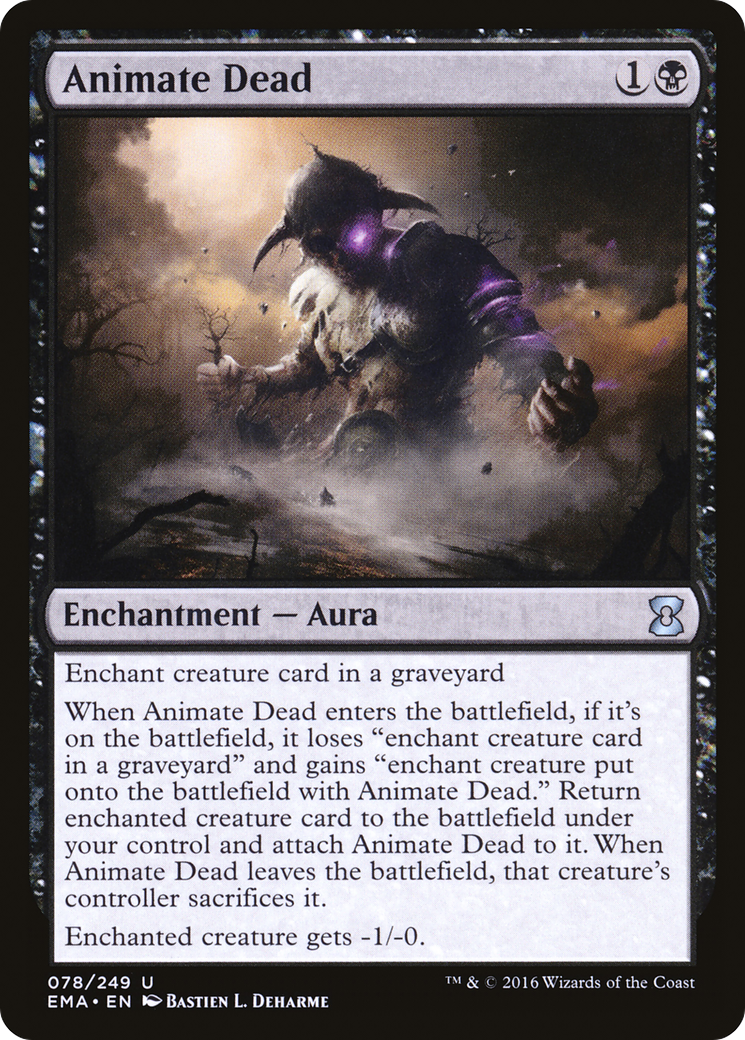Animate Dead (078) Foil - Eternal Masters