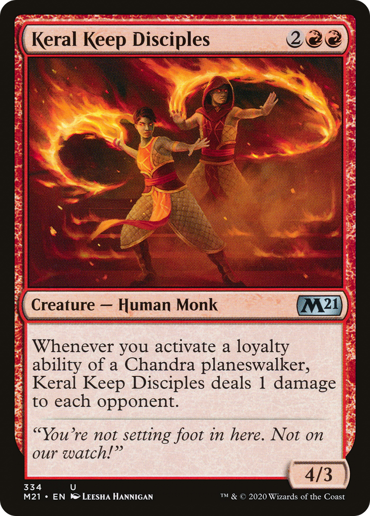 Keral Keep Disciples (334) - Core Set 2021