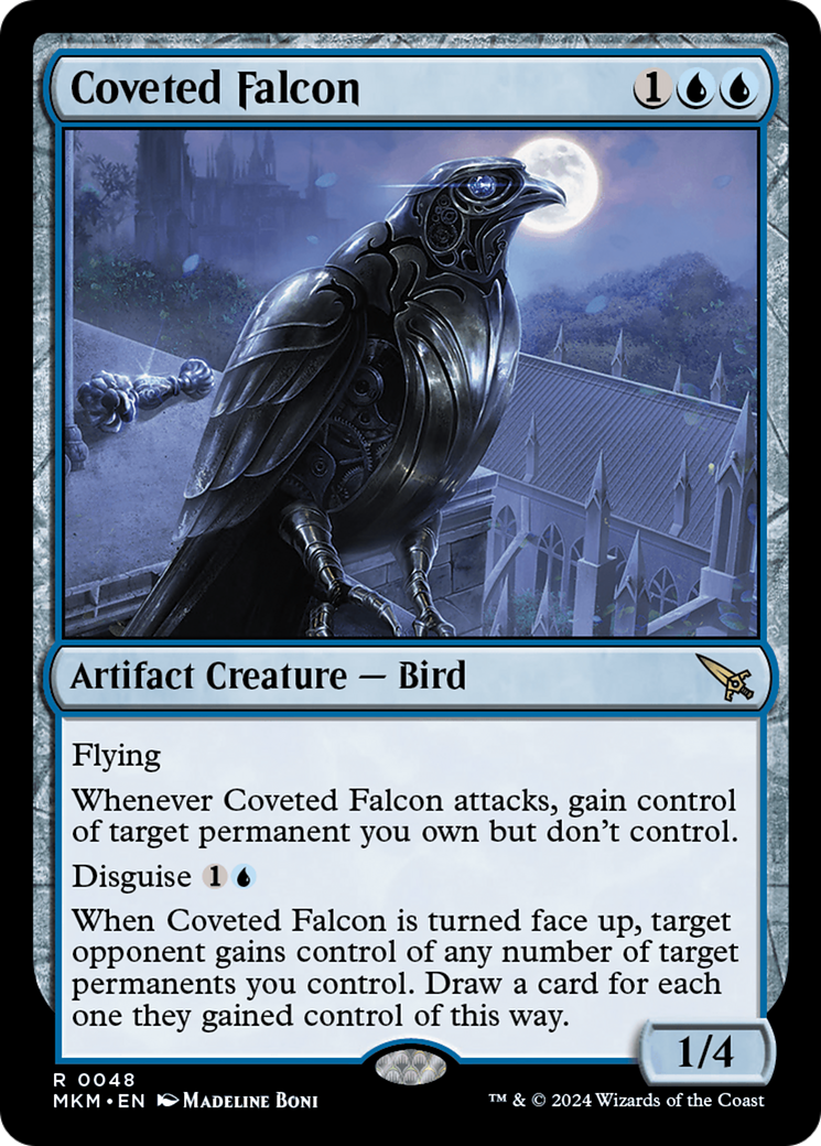 Coveted Falcon [Murders at Karlov Manor] | Silver Goblin