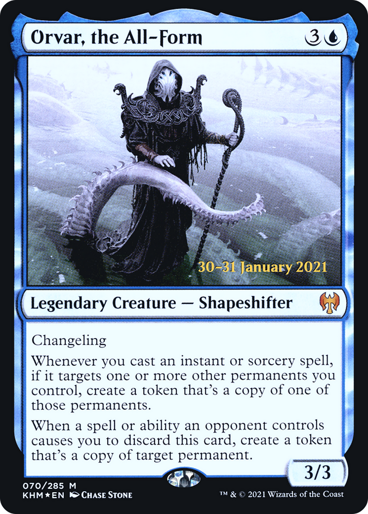 Orvar, the All-Form [Kaldheim Prerelease Promos]