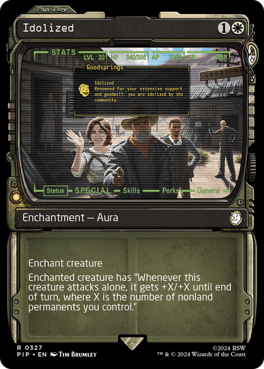 Idolized (Showcase) [Fallout] Foil