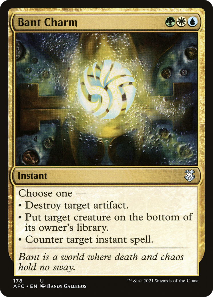 Bant Charm [Dungeons & Dragons: Adventures in the Forgotten Realms Commander]