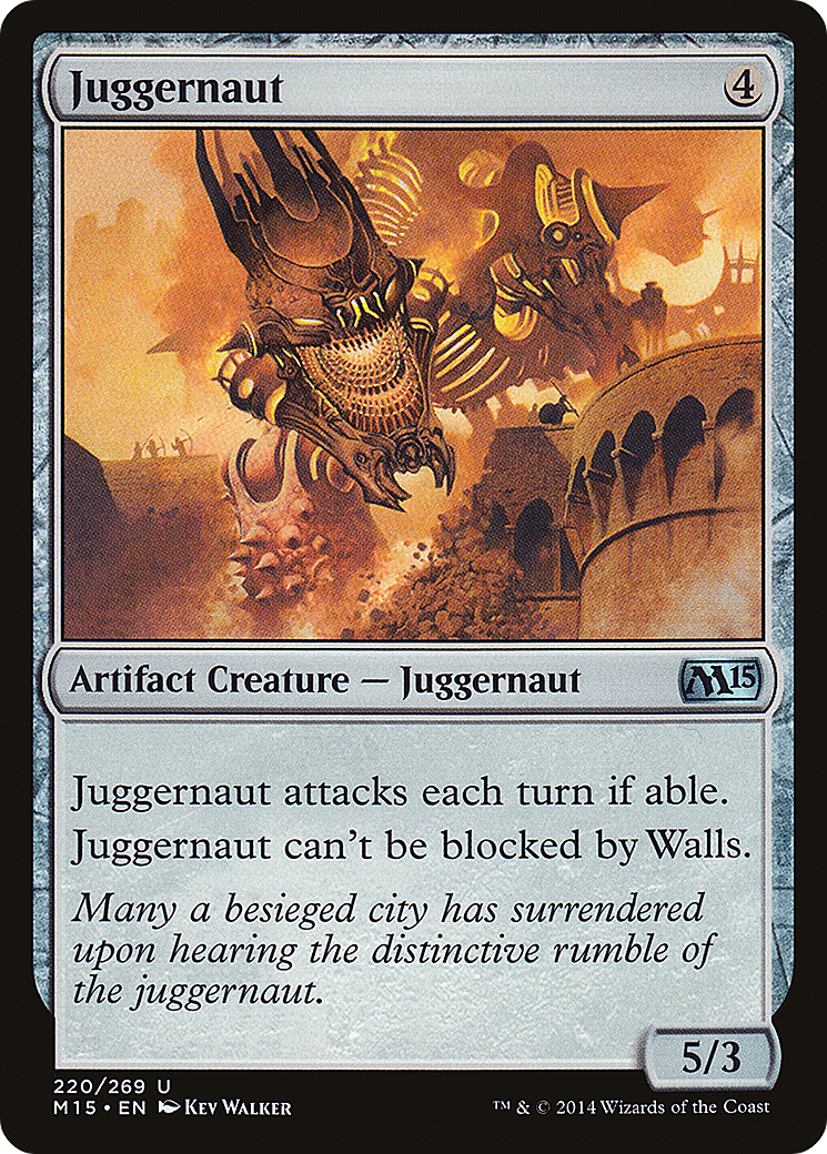 Juggernaut [Magic 2015] Foil