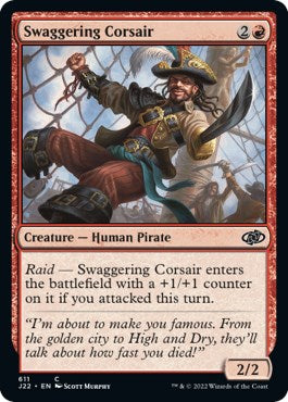 Swaggering Corsair [Jumpstart 2022] | Silver Goblin