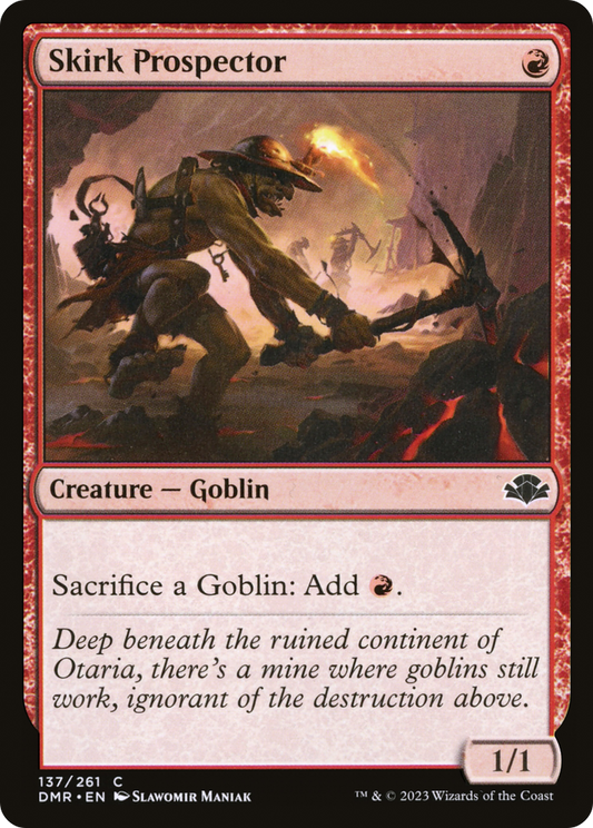 Skirk Prospector [Dominaria Remastered] Foil