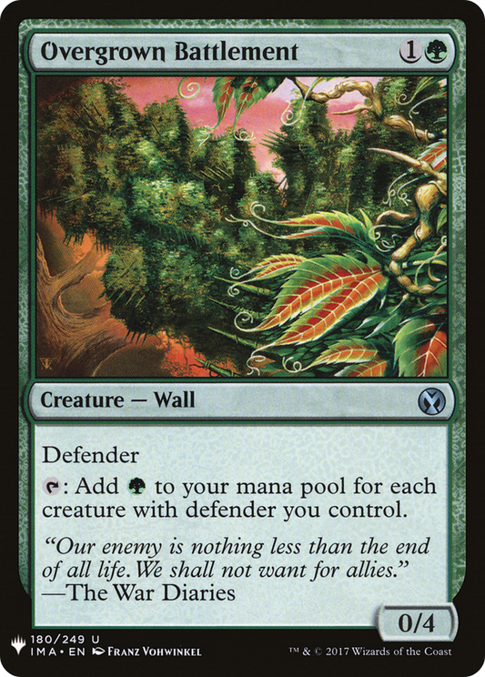Overgrown Battlement [Mystery Booster]