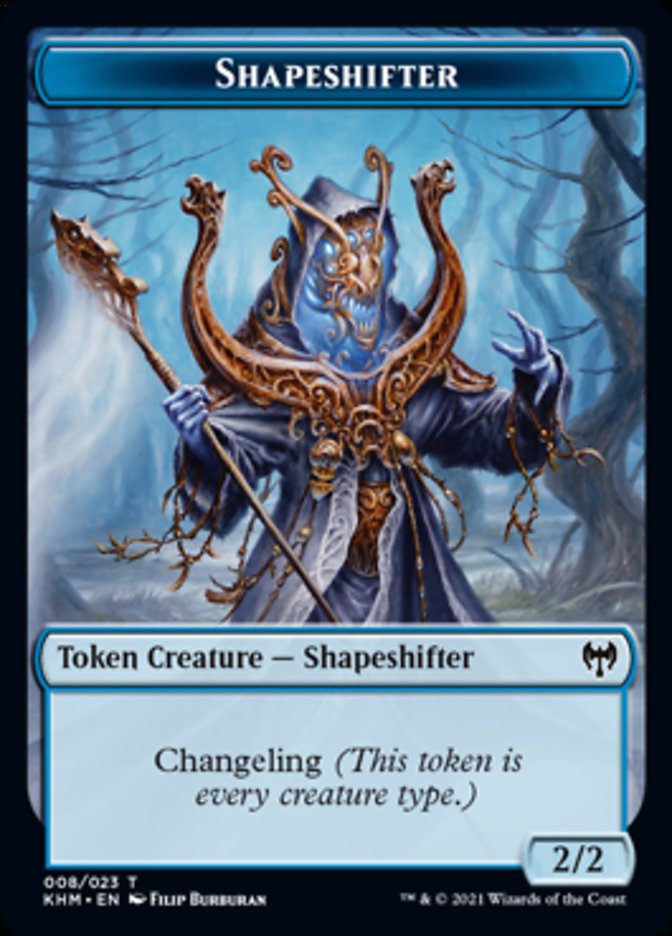 Shapeshifter Token [Kaldheim Tokens] | Silver Goblin