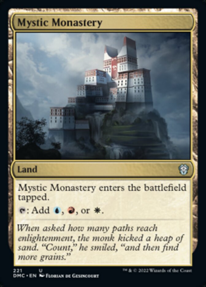 Mystic Monastery [Dominaria United Commander] | Silver Goblin