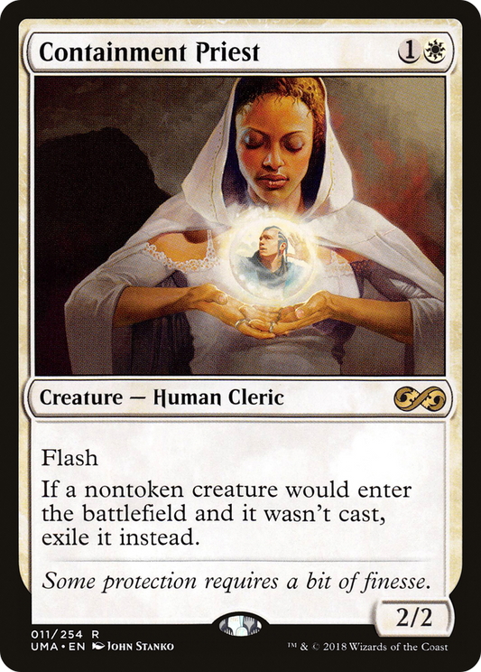 Containment Priest (011) - Ultimate Masters Foil
