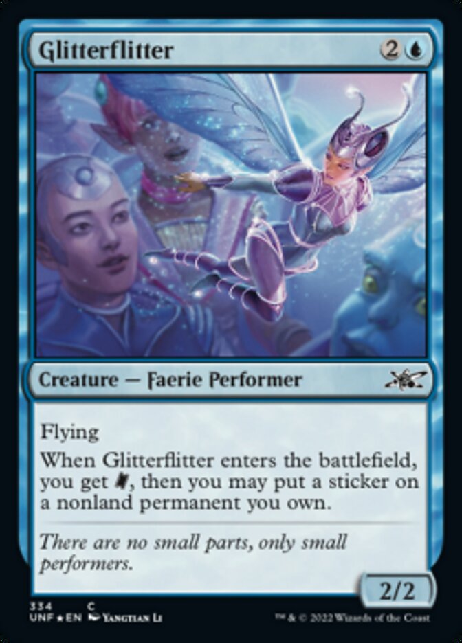 Glitterflitter (Galaxy Foil) [Unfinity] | Silver Goblin