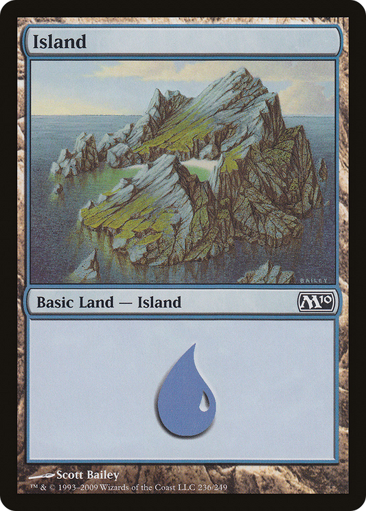 Island (236) [Magic 2010] Foil