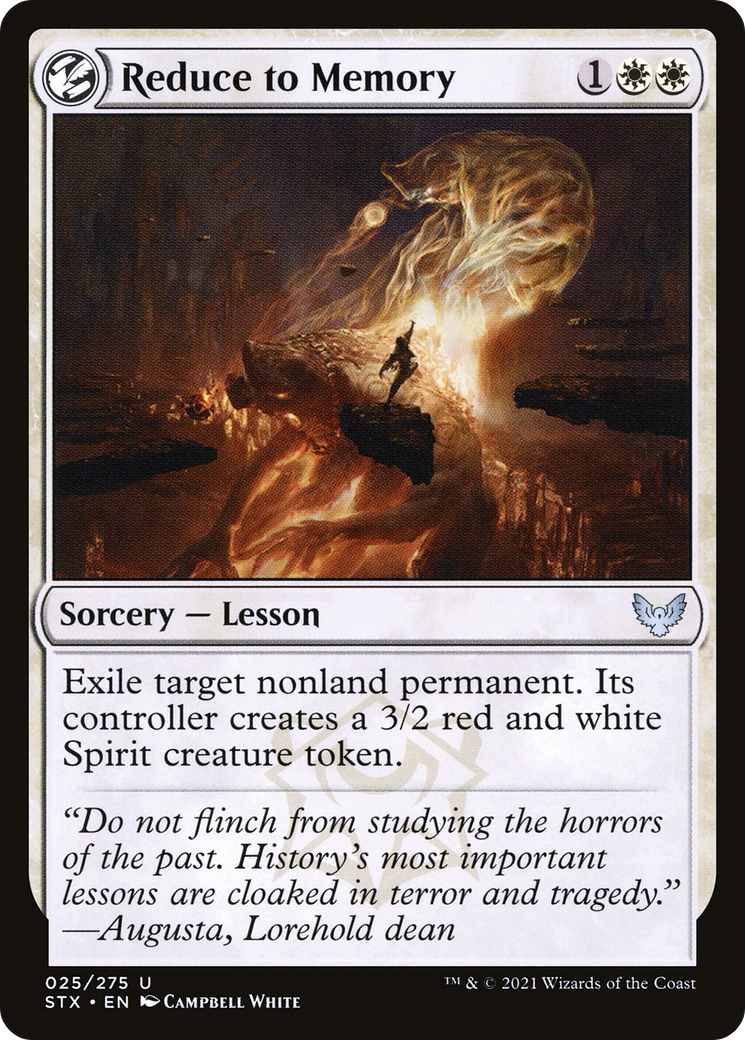 Reduce to Memory [Strixhaven: School of Mages] Foil