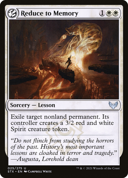 Reduce to Memory [Strixhaven: School of Mages] Foil