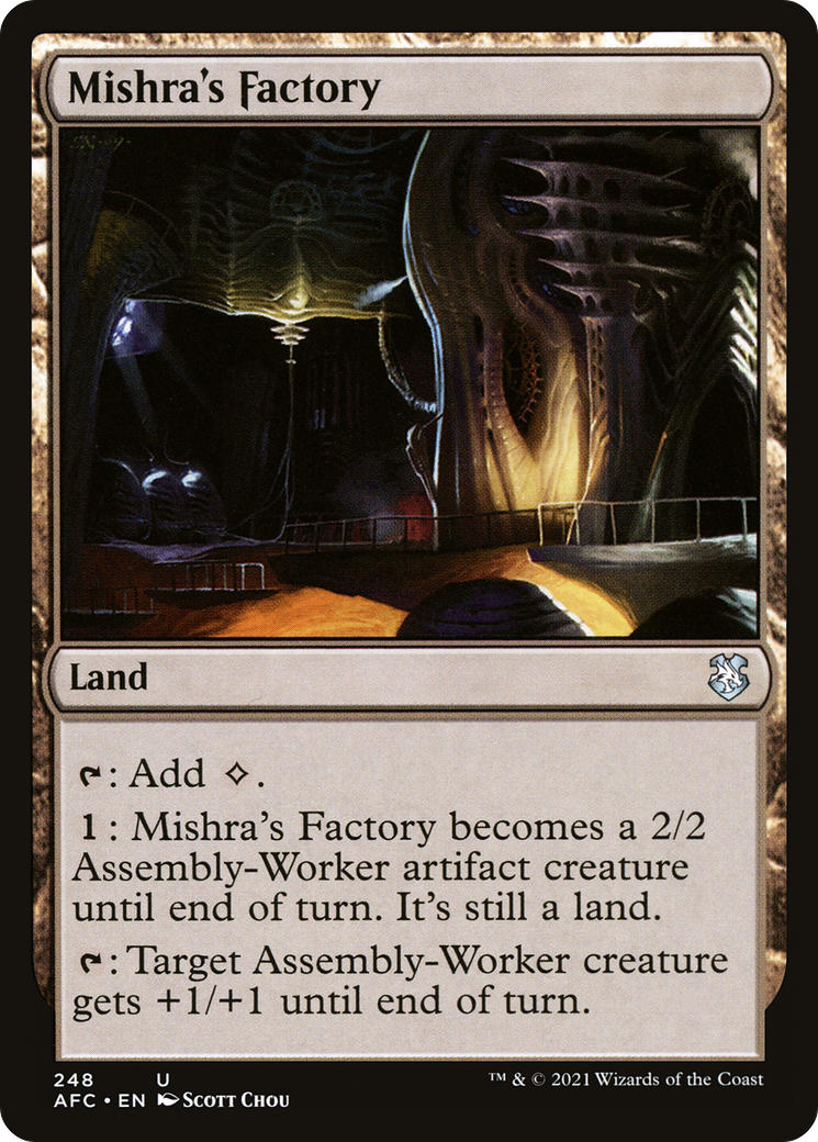Mishra's Factory [Dungeons & Dragons: Adventures in the Forgotten Realms Commander]