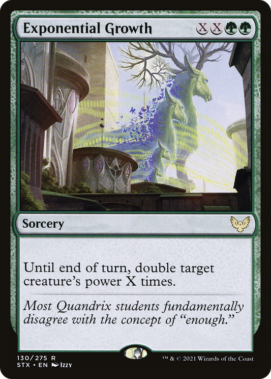 Exponential Growth [Strixhaven: School of Mages] Foil