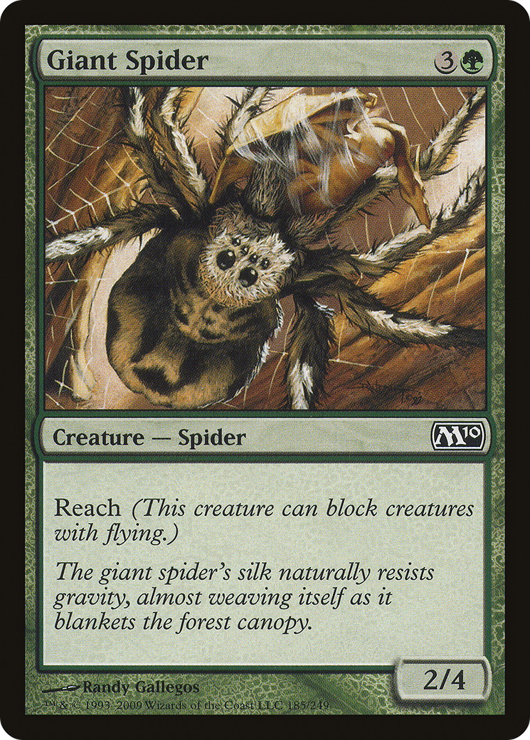 Giant Spider [Magic 2010] | Silver Goblin