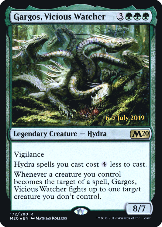 Gargos, Vicious Watcher [Core Set 2020 Prerelease Promos]