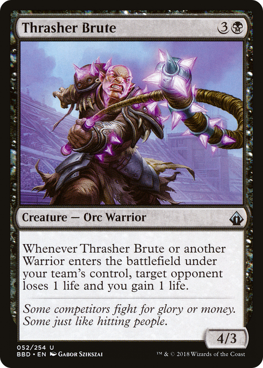 Thrasher Brute [Battlebond] Foil