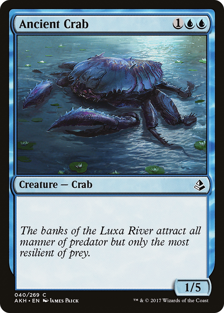 Ancient Crab [Amonkhet] Foil