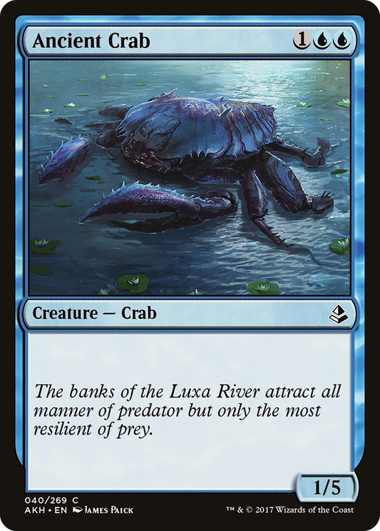 Ancient Crab [Amonkhet] Foil