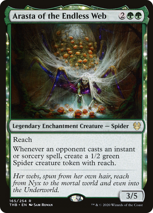 Arasta of the Endless Web [Theros Beyond Death] Foil