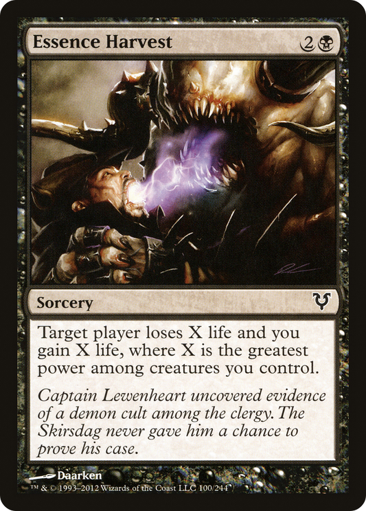 Essence Harvest [Avacyn Restored] Foil