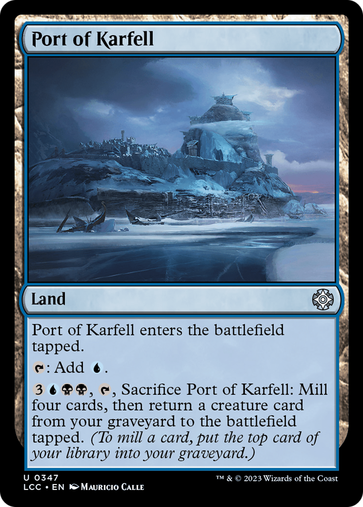 Port of Karfell [The Lost Caverns of Ixalan Commander] | Silver Goblin