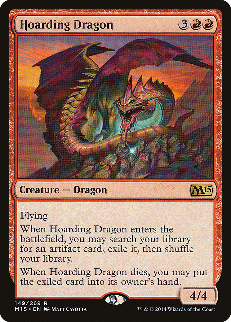 Hoarding Dragon [Magic 2015] Foil