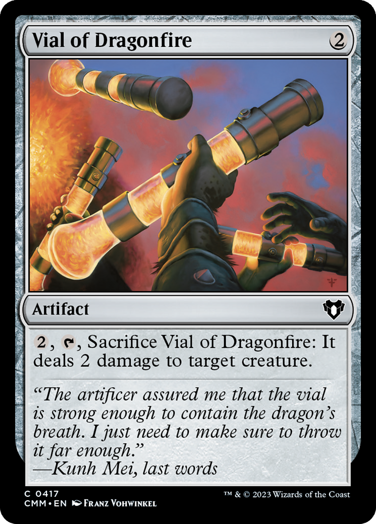 Vial of Dragonfire [Commander Masters] | Silver Goblin