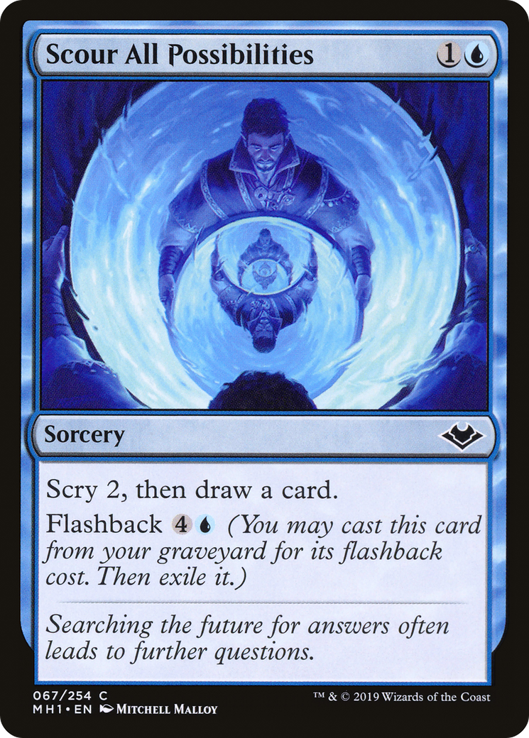 Scour All Possibilities (067) Foil - Modern Horizons