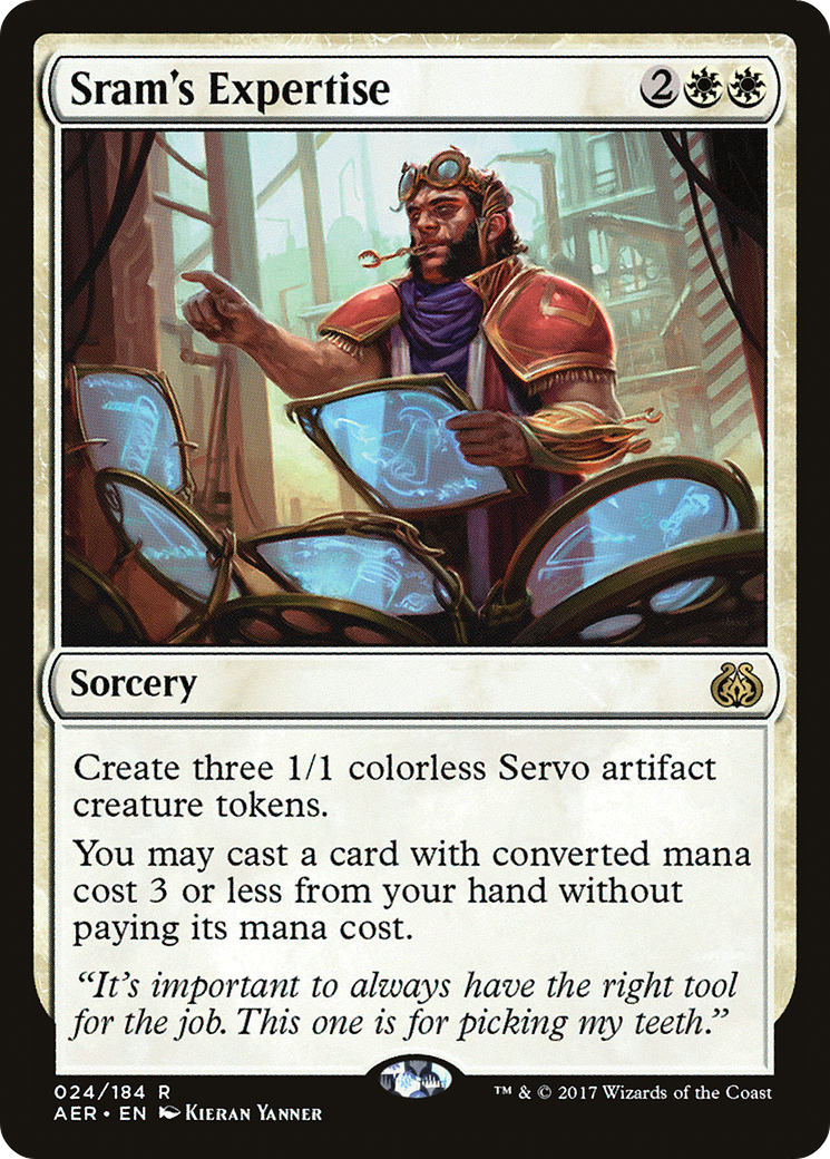 Sram's Expertise [Aether Revolt] Foil
