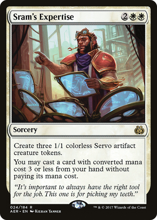 Sram's Expertise [Aether Revolt] Foil