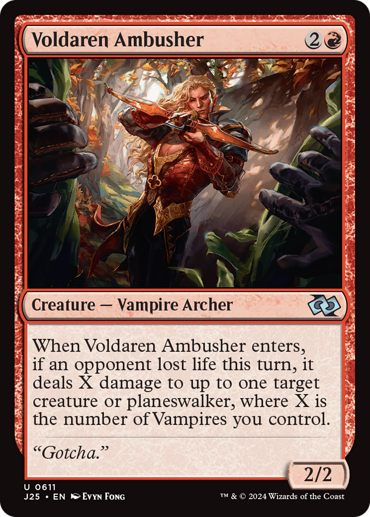 Voldaren Ambusher [Foundations Jumpstart] | Silver Goblin